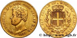 ITALY - KINGDOM OF SARDINIA 20 Lire Charles-Albert 1831 Gênes