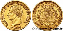ITALIE - ROYAUME DE SARDAIGNE 20 Lire Charles Félix 1828 Turin TTB+ 