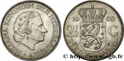 PAíSES BAJOS 2 1/2 Gulden Juliana 1960 Utrecht