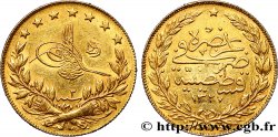 TURQUIE 100 Kurush or Sultan Mohammed V Resat AH 1327 An 2 1910 Constantinople