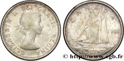CANADA 10 Cents Elisabeth II 1960  MS 