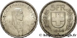 SUIZA 5 Francs Berger des alpes 1966 Berne