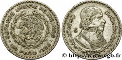 MEXIQUE 1 Peso Jose Morelos y Pavon 1963 Mexico TTB+ 