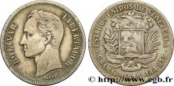 VENEZUELA 2 Bolivares Simon Bolivar 1935 Philadelphie fSS 
