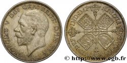 UNITED KINGDOM 1 Florin Georges V 1935  AU 