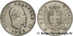 ITALIA 1 Lire Victor Emmanuel II 1863 Milan q.BB 