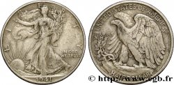 ÉTATS-UNIS D AMÉRIQUE 1/2 Dollar Walking Liberty 1941 Denver TB+ 