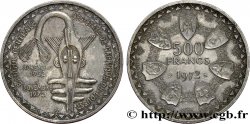 ÉTATS DE L AFRIQUE DE L OUEST (BCEAO) 500 Francs BCEAO 1972 Paris SPL 