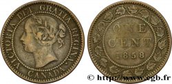 KANADA 1 Cent Victoria 1858 