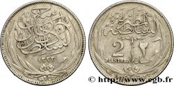 EGYPT 2 Piastres frappe au nom de Hussein Kamal Pacha AH1335 1917 Heaton AU 