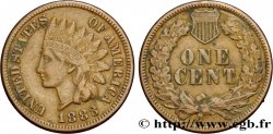 ÉTATS-UNIS D AMÉRIQUE 1 Cent tête d’indien, 3e type 1883  TTB 