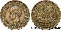 HAÏTI 20 Centimes président Geffrard 1863 Heaton