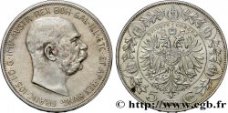 ÖSTERREICH 5 Corona François-Joseph Ier 1909  VZ 