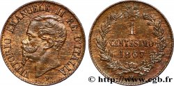 ITALIEN 1 Centesimo Victor Emmanuel II 1867 Milan fST 