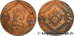 AUTRICHE 15 Kreuzer empereur François Ier 1807 Vienne TTB 