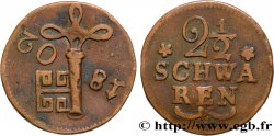 ALLEMAGNE - VILLE LIBRE HANSÉATIQUE DE BRÊME 2 1/2 Schwaren clef 1802  TB 