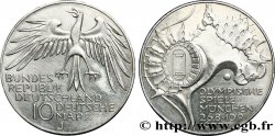GERMANY 10 Mark / XXe J.O. Munich - Stade Olympique 1972 Hambourg - J