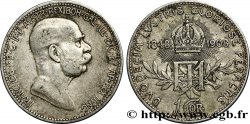AUSTRIA 1 Corona 60e anniversaire du règne de François-Joseph Ier 1908 