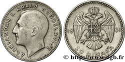 YUGOSLAVIA 20 Dinara Alexandre Ier 1931 Belgrade