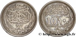 ÉGYPTE 10 Piastres frappe au nom de Hussein Kamil AH 1335 1917  TTB+ 