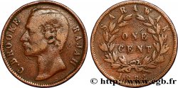 SARAWAK 1 Cent Sarawak Rajah J. Brooke 1882 
