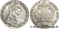 AUTRICHE 1 Thaler (REFRAPPE) Marie-Thérèse 1780 Vienne SUP 