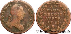 BELGIQUE - PAYS-BAS AUTRICHIENS 2 Liards Pays-Bas autrichiens Joseph II 1789 Bruxelles B 