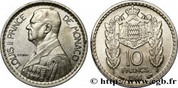 MONACO 10 Francs Louis II 1946 Paris TTB+ 