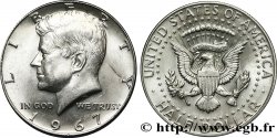 ÉTATS-UNIS D AMÉRIQUE 1/2 Dollar Kennedy 1967 Philadelphie SUP 