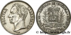 VENEZUELA 1 Bolivar Simon Bolivar 1954 Philadelphie TTB+ 