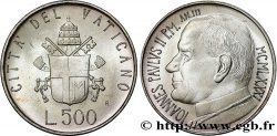 VATICAN ET ÉTATS PONTIFICAUX 500 Lire Jean-Paul II an III 1981 Rome