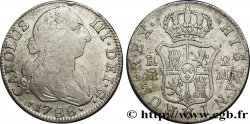 ESPAGNE 2 Reales Charles III 1788 Madrid TB 