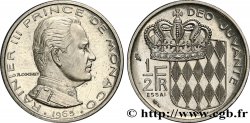 MONACO - PRINCIPAUTÉ DE MONACO - RAINIER III Essai de 1/2 Franc 1965 Paris SPL 