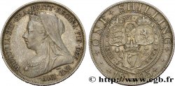 ROYAUME-UNI 1 Shilling Victoria vieille tête  1895  TTB/TTB+ 