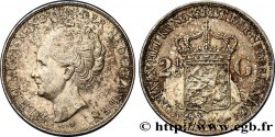 NETHERLANDS 2 1/2 Gulden Wilhelmina 1939 Utrecht AU 