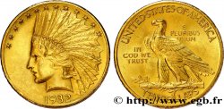 ÉTATS-UNIS D&nbsp;AMÉRIQUE 10 Dollars or &nbsp;Indian Head&nbsp;, 2e type 1932 Philadelphie SUP 
