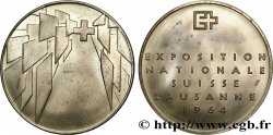 SUISSE Module de 5 Francs Exposition de Lausanne 1964 Berne SPL 