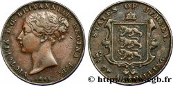 ISLA DE JERSEY 1/26 Shilling Victoria 1841 