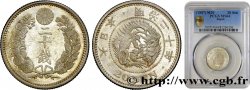 JAPON 20 Sen type I dragon an 20 Meiji 1887  SPL64 PCGS