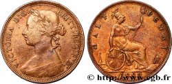 UNITED KINGDOM 1/2 Penny Victoria “Bun Head” 1889 