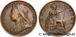 ROYAUME-UNI 1 Penny Victoria “old head” 1898 