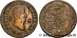 SPANIEN 8 Maravedis Ferdinand VII 1817 Jubia