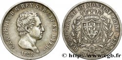 ITALY - KINGDOM OF SARDINIA 5 Lire Charles-Félix 1828 Gênes
