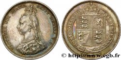 UNITED KINGDOM 1 Shilling Victoria buste du jubilé 1887 