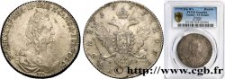 RUSSIE - CATHERINE II Rouble 1777 Saint-Pétersbourg