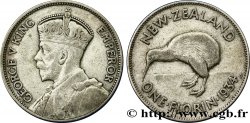 NEW ZEALAND 1 Florin Georges V 1934 