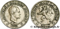 BELGIUM 20 Centimes Léopold Ier 1861 