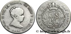 ESPAGNE 4 Reales Isabelle II 1848 Madrid