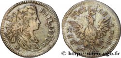 ITALIE - ROYAUME DE SICILE Tari Philippe V 1708 Palerme TB+ 