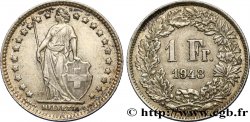 SUISSE 1 Franc Helvetia 1943 Berne